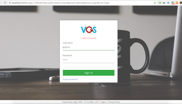 تغییر صفحه ورود ویتایگر 7