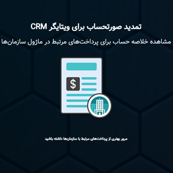 ماژول صورت‌حساب مشتری (Statement of Account)