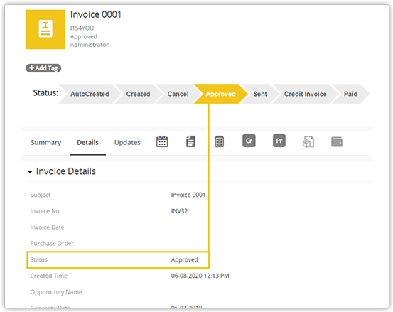 ماژول نوار وضعیت هدر (Header Status Bar)